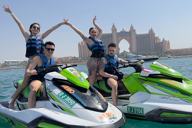 Dubai 1h Jet Ski, Burj Al Arab, Atlantis, Ice Cream, Photo, Video - Riding Dubai’s coast instead of viewing it from shore