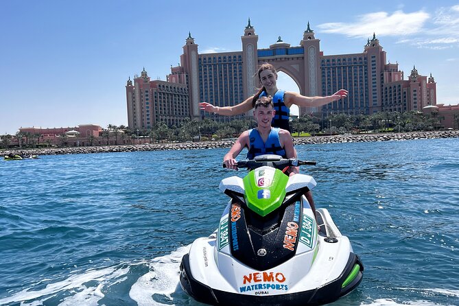Dubai 1h Jet Ski, Burj Al Arab, Atlantis, Ice Cream, Photo, Video - Atlantis and the Palm from offshore