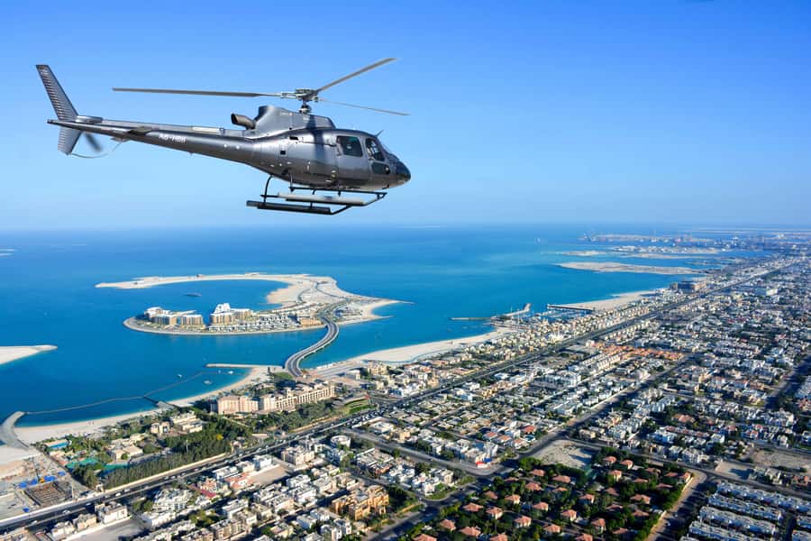 Dubai: 22-Minute Helicopter Flight - Burj Al Arab from above