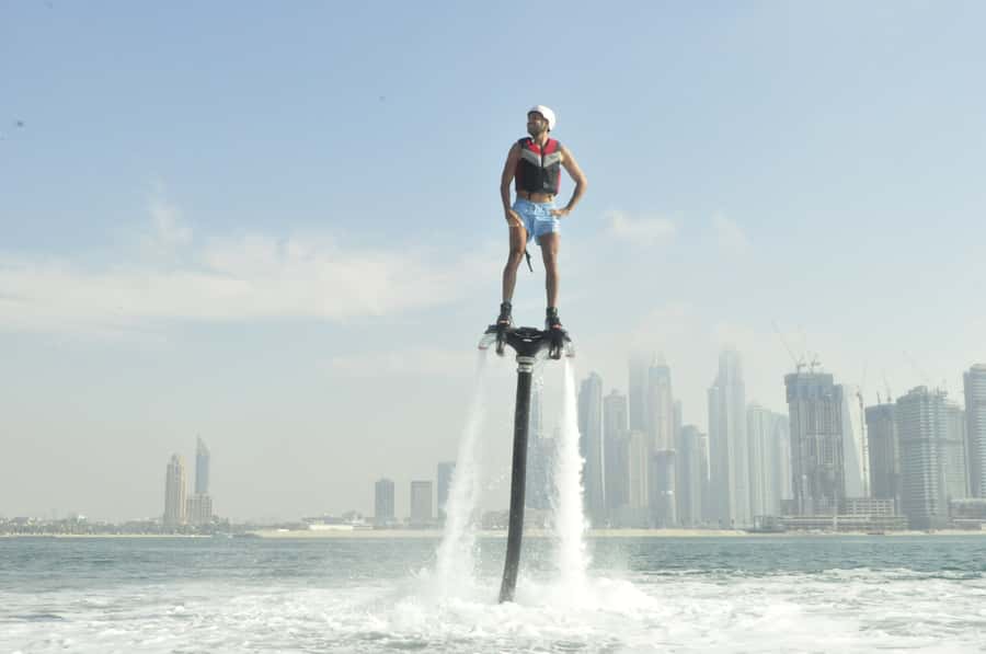 Dubai: 30-Min Flyboard Beginner Session at The Palm Jumeirah - Safety without taking away the fun