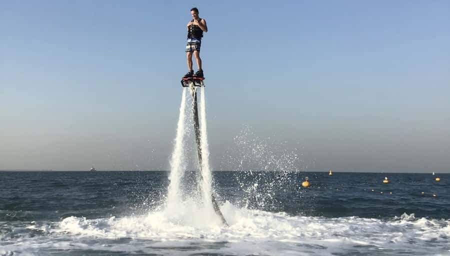 Dubai: 30-Min Flyboard with Burj Al Arab View & Soft Drink - The 30-minute route toward Burj Al Arab