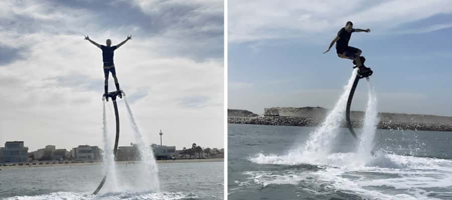 Dubai: 30-Min Flyboard with Burj Al Arab View & Soft Drink - Starting at Yoush Water Sports Jetski Dubai