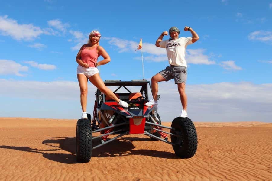 Dubai: 3000cc V6 Dune Buggy & Sandboarding -Private Tour - Is $392 per person fair value?