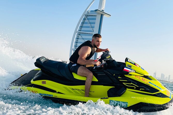 Dubai: 30min Jet Ski: Burj Al Arab w Pics, Videos, free Ice Cream - Starting beside the Burj Al Arab at Umm Suqeim Marina