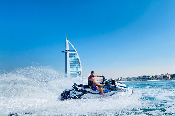 Dubai: 30min Jet Ski: Burj Al Arab w Pics, Videos, free Ice Cream - How much actual riding do you get in 30 minutes?