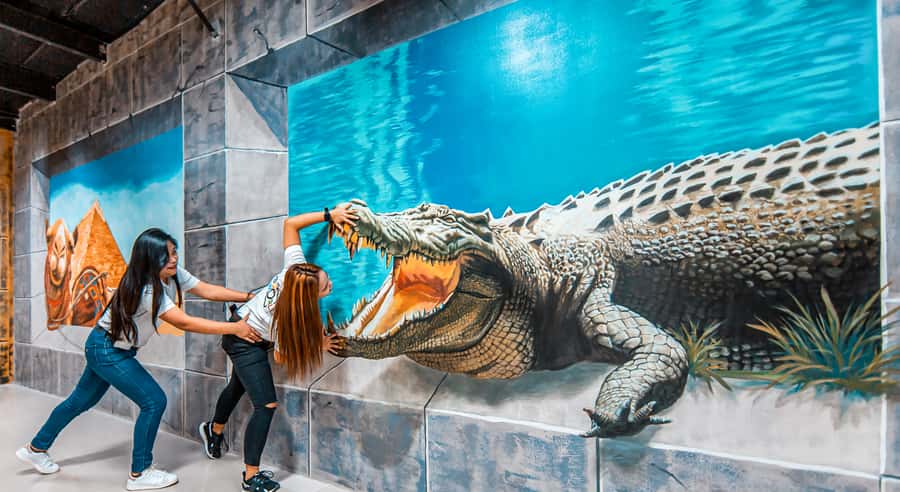 Dubai: 3D World Trick-Art Selfie Museum Entrance - How the visit unfolds inside the museum