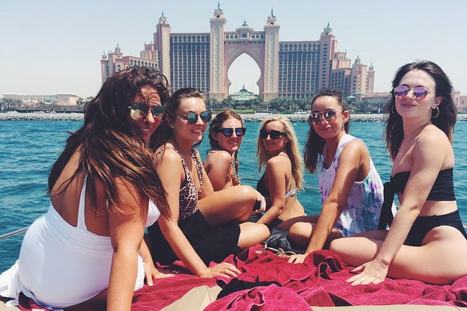 Dubai 3h Sea escape: Swim! Tan! Sightsee! - Atlantis the Palm and Burj Al Arab