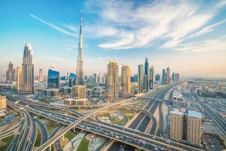 Dubai: 4-Hour Semi Private City Tour and Burj Khalifa Ticket - Souk Madinat and the Burj Al Arab view