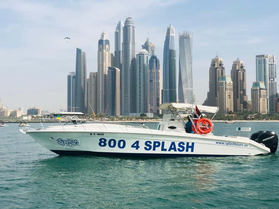 Dubai: 5 Hours Deep Sea Fishing - Leaving Dubai Marina behind
