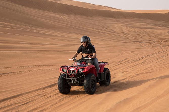 Dubai: Adventure Quad Bike Safari, Camel Ride & Refreshments - Tea, dates, and a cool place to sit