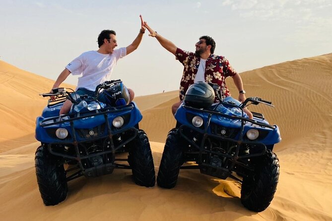 Dubai: Adventure Quad Bike Safari, Camel Ride & Refreshments - Morning or afternoon: choosing the better fit