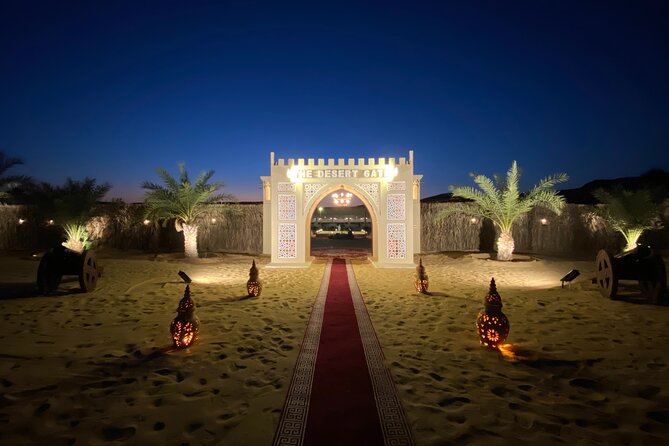 Dubai Afternoon Desert Safari and BBQ Dinner - A high dune and a desert sunset