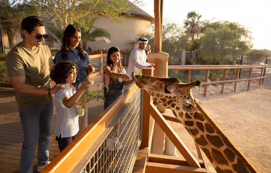 Dubai: Al Ain Garden City with Conservation Zoo - Al Ain Zoo: the biggest attraction and the tightest timing