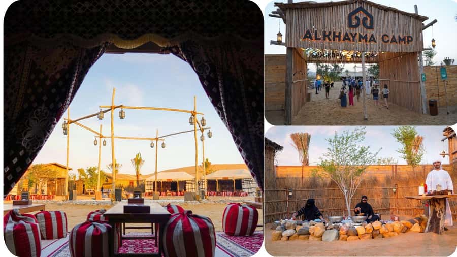 Dubai: Al Khayma Camp Experience with BBQ Dinner - The ride from Dubai to the desert