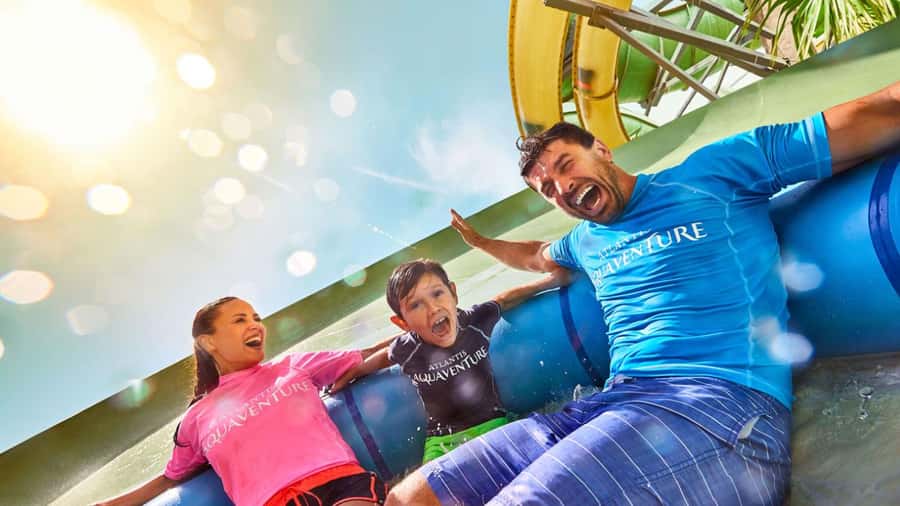 Dubai: Aquaventure World AquaXpress Fast-Pass Only - Making the most of the three ride towers