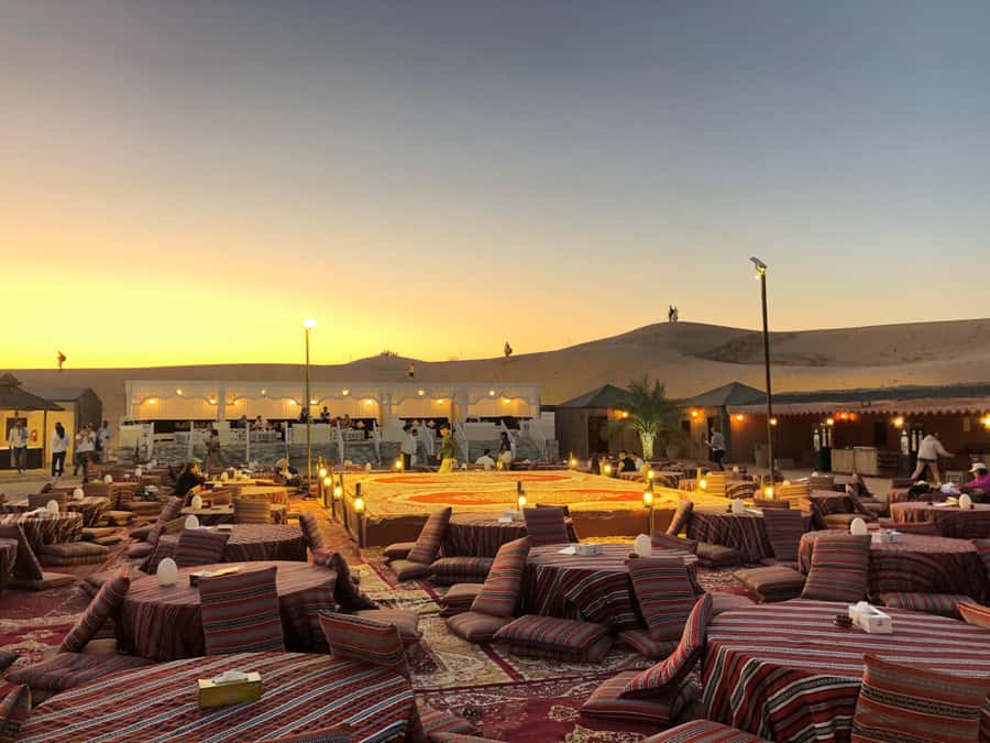 Dubai: Bedouin Camp, Dune Safari, Falcon Show & BBQ Dinner - The 30-Minute Dune Bashing Run