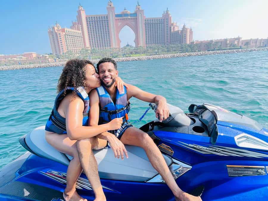 Dubai: Burj Al Arab and Atlantis Jet Ski Tour - Burj Al Arab, Palm Jumeirah, and Atlantis from the sea