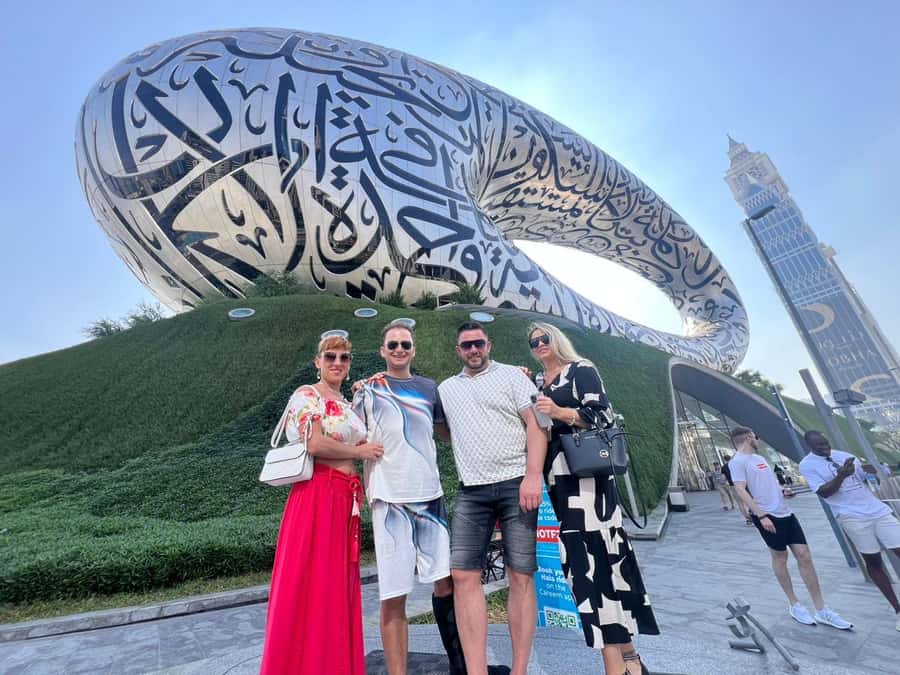 Dubai: Burj Al Arab, Future Museum, Dubai Frame Tour - Gold Souk: browse first, buy later