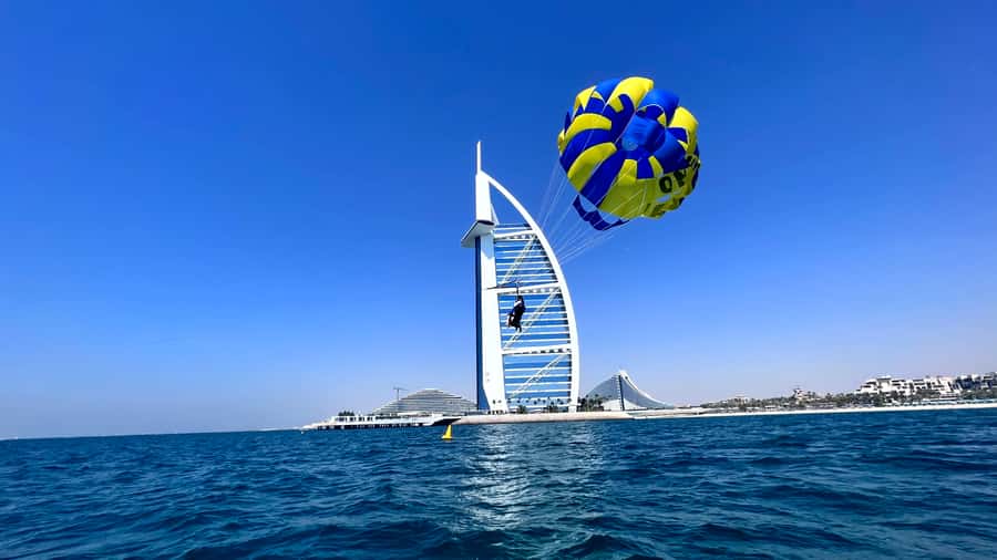 Dubai: Burj Al Arab Parasailing, Ice Cream, Pics, and Videos - Should you book it?
