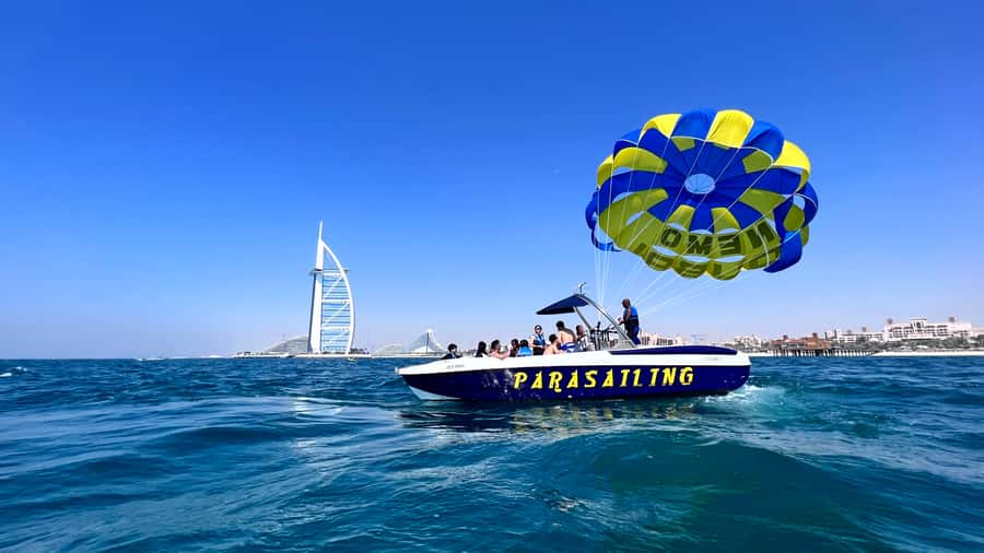 Dubai: Burj Al Arab Parasailing, Ice Cream, Pics, and Videos - Is $67 good value for Dubai?