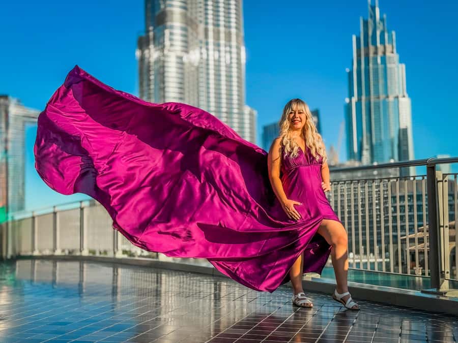 Dubai: Burj Khalifa Flying Dress Videography Shoot - FAQ