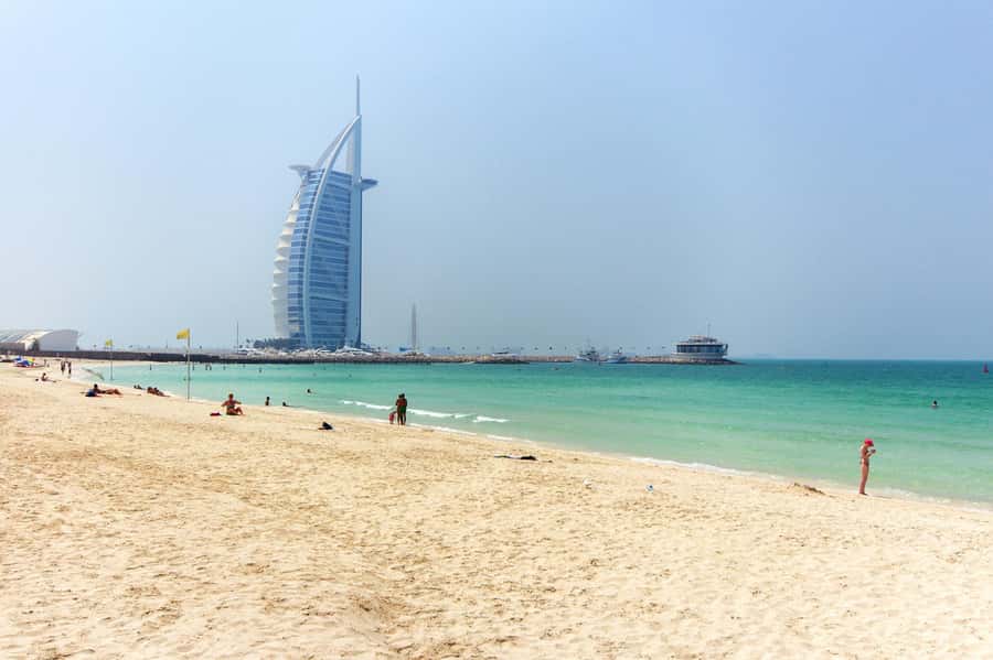 Dubai City Half-Day Tour - Burj Al Arab supplies the classic Dubai photograph