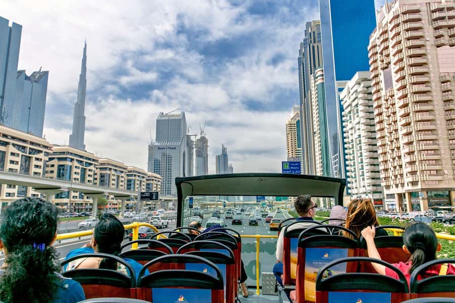 Dubai: City Sightseeing HOHO Bus Tour + Sunset & Night Tour - Red Route: old Dubai, creek life, and the Dubai Frame
