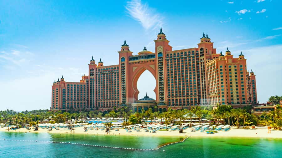 Dubai: City Tour with Iconic Attractions Tickets - Looking down from The View at Palm Jumeirah