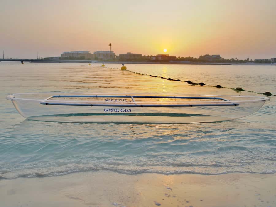 Dubai: Clear Kayaking Experience with Burj Khalifa View - Sunrise, Sunset, or a Bright Dubai Afternoon