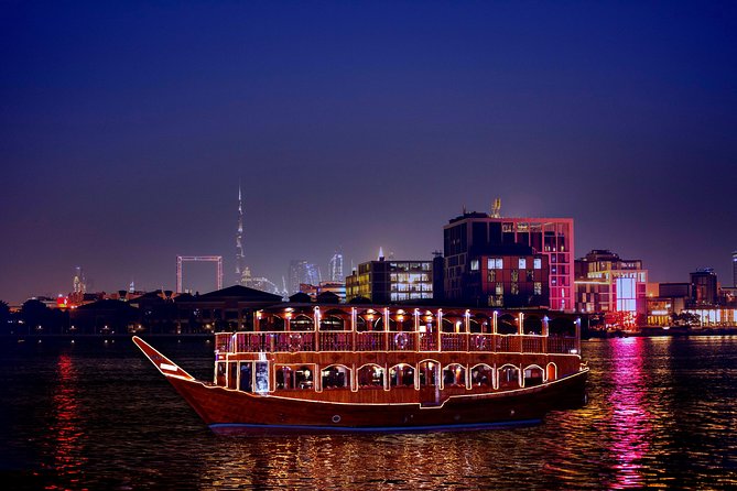 Dubai Creek Luxury Dhow Dinner Cruise with Optional Transfer - The Creek sights you will actually see