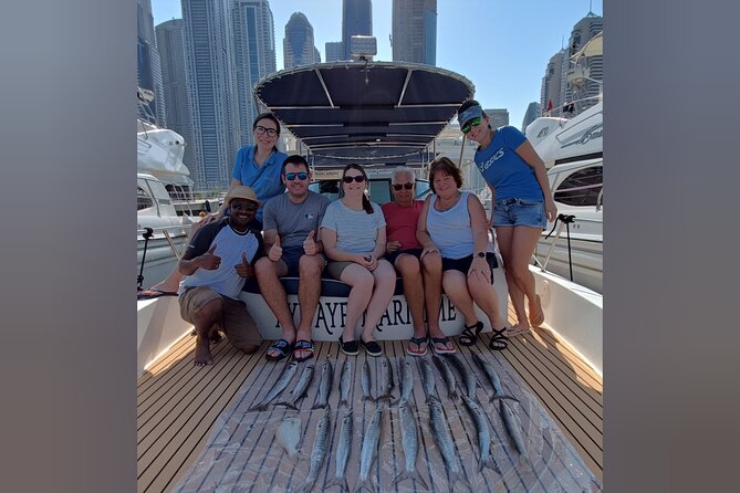 Dubai Deep Sea Fishing 4 hours + BBQ of Catch - Life aboard the 36-foot boat