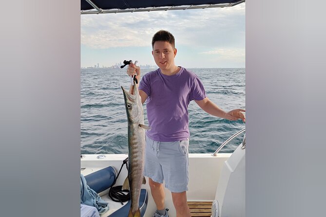 Dubai Deep Sea Fishing 4 hours + BBQ of Catch - The price makes sense for a full private group