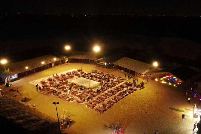 Dubai: Desert Camel Ride with Live Shows & BBQ Buffet Dinner - BBQ buffet dinner under the stars