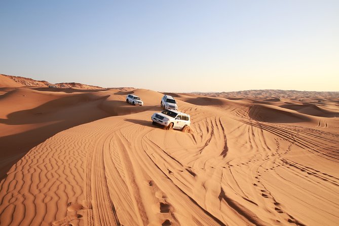 Dubai Desert Discovery: Red Dunes Safari, Sandboard & Camel Ride - What $36.75 buys you