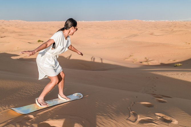 Dubai Desert Discovery: Red Dunes Safari, Sandboard & Camel Ride - The camel stop is mostly for a quick taste
