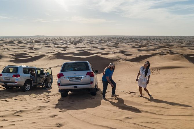 Dubai Desert Journey: Red Dunes Safari with BBQ in Bedouin Camp - Forty-five minutes of dune-bashing