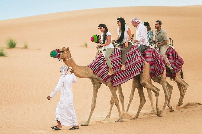 Dubai Desert Safari Adventure, 60mins ATV, Camel Ride, Shows, BBQ - What $38.25 really buys you