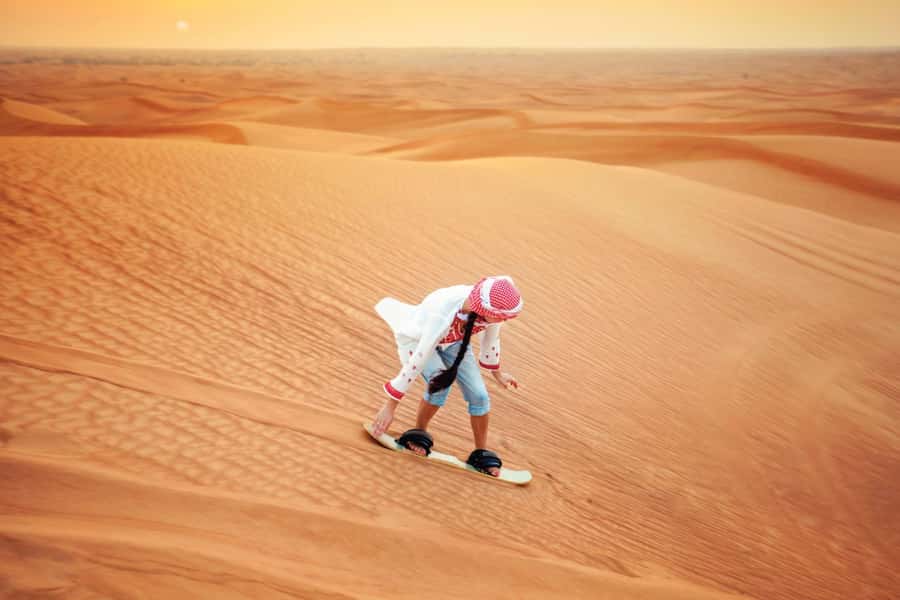 Dubai: Desert Safari, Camel Ride, and BBQ Dinner - Key points at a glance