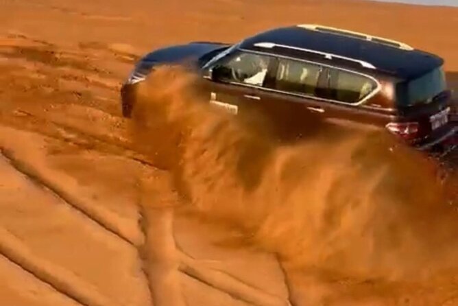 Dubai Desert Safari: Premium Adventure ,Camel Riding & Live Shows - The 4x4 dune ride brings the real excitement