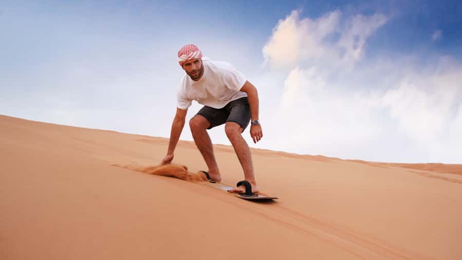Dubai Desert Safari - Premium BBQ Dinner, Camel Ride & Shows - Shared Buffet or Private Table Service