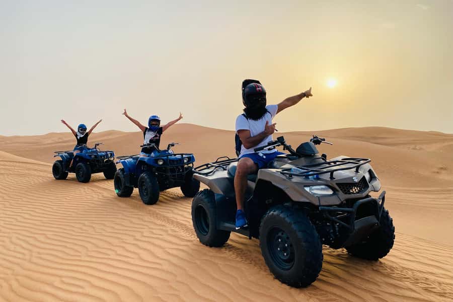 Dubai: Desert Safari, Quad Bike, Camel Ride & Al Khayma Camp - Key points to know before booking