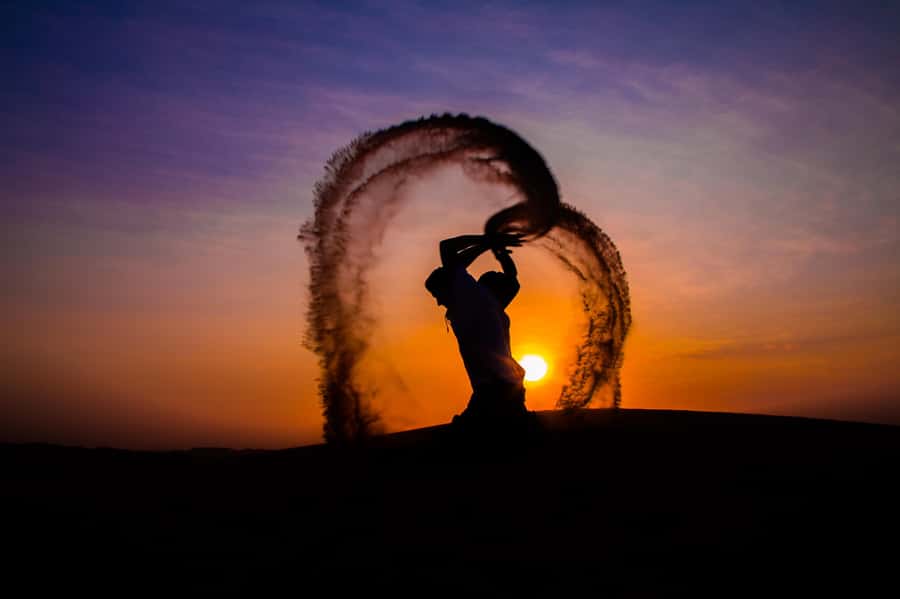 Dubai: Desert Safari, Quad Bike, Camel Ride & Al Khayma Camp - Camel riding and the quieter side of the desert