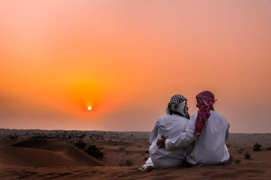 Dubai: Desert Safari, Quad Bike, Camel Ride & Al Khayma Camp - Al Khayma Camp, Arabic coffee, and desert hospitality