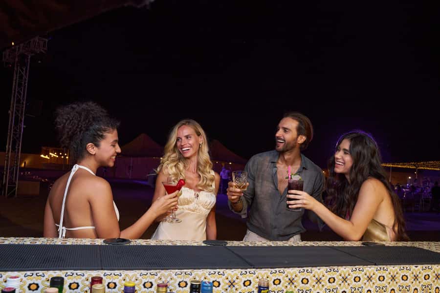 Dubai: Desert Safari, Quad Bike & Premium Camp Experience - A five-star buffet after the sand