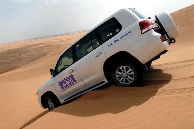 Dubai Desert Safari with BBQ, 3 Shows & Camel Ride at Majlis Camp - Quick points to know before booking