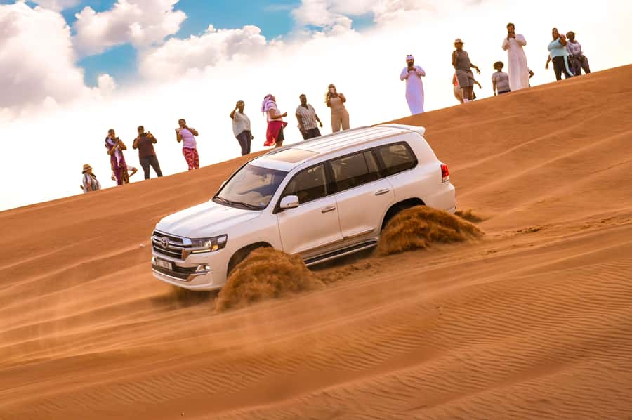 Dubai: Desert Safari with BBQ Dinner & Quad Biking Options - Key points at a glance
