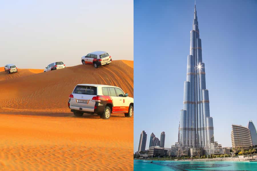 Dubai Desert Safari with Burj Khalifa (Ticket Only) - Going up Burj Khalifa’s 124th floor