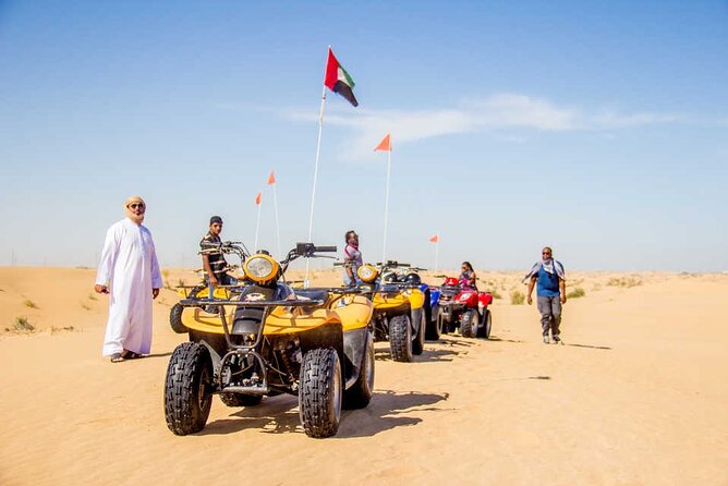 Dubai Desert Safari with Dune Bashing, Camel Ride, & BBQ Dinner - Dune bashing: thrilling, rough, and not for everyone