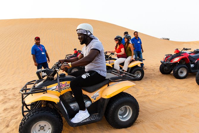 Dubai Desert Safari with Quads, BBQ Dinner, Camel ride, & Shows - BBQ dinner and a full evening of shows