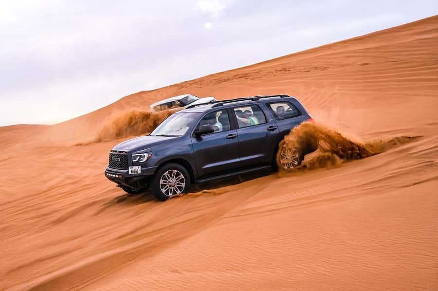 Dubai: Desert Safari with VIP BBQ and Optional Quad Bike - From Dubai hotels to the red dunes of Al Lahbab